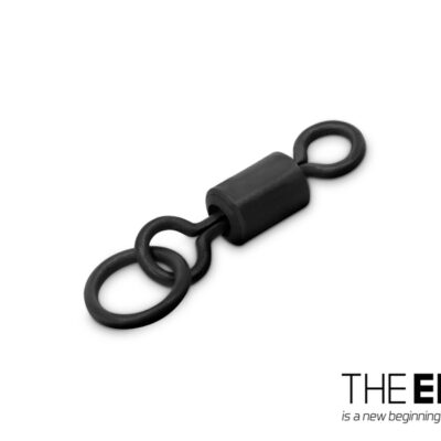 Kaprársky obratlík s krúžkom Delphin THE END Ring Swivel / 10ks