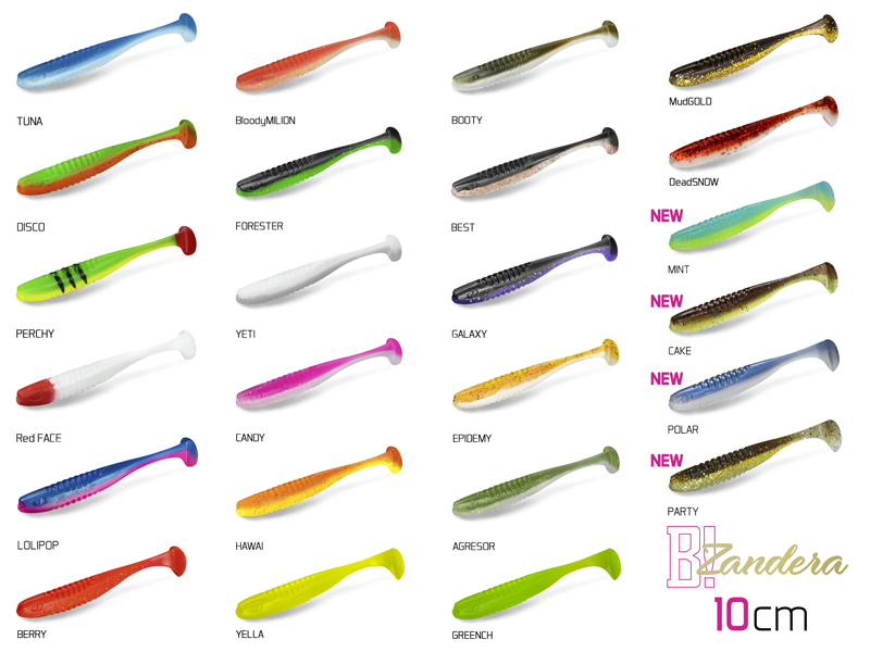 Top mix nástrah Delphin ZANDERA UVs / 5ks 1 Top mix nástrah Delphin ZANDERA UVs / 5ks