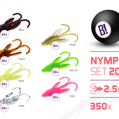 Sada nástrah BOMB Nympha farby 2022 / 350ks