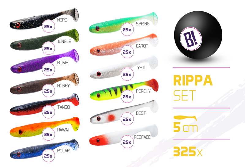 Sada nástrah BOMB Rippa / 325ks 1 Sada nástrah BOMB Rippa / 325ks