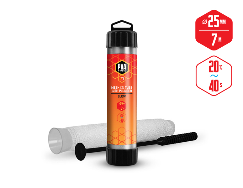 Pančucha Delphin PVA n´tastic TUBA+TĹK / 7m - 25mm 1 Pančucha Delphin PVA n´tastic TUBA+TĹK / 7m - 25mm