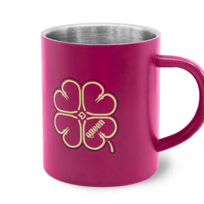 Nerezový hrnček Delphin QUEEN