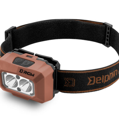Čelová lampa Delphin RGW PRO UC