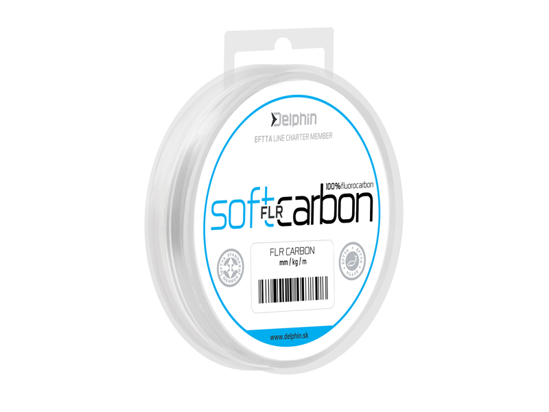 Delphin SOFT FLR CARBON - 100% fluorokarbón transp. 1 Delphin SOFT FLR CARBON - 100% fluorokarbón transp.