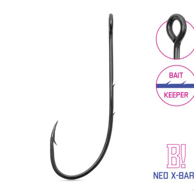 Háčik na čeburašku Delphin B! NEO X-BARB / 8ks