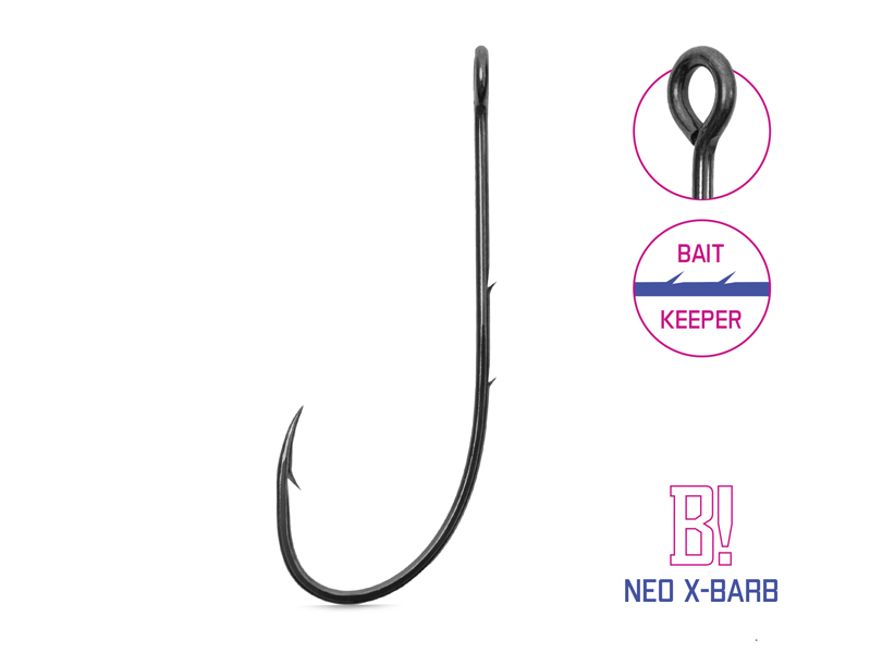 Háčik na čeburašku Delphin B! NEO X-BARB / 8ks 1 Háčik na čeburašku Delphin B! NEO X-BARB / 8ks