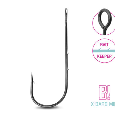 Háčik na čeburašku Delphin B! X-BARB MINI / 8ks