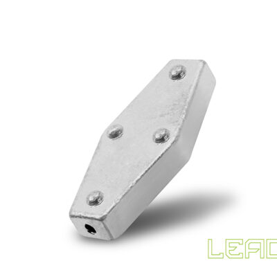 Delphin LEADS Šesťhran s otvorom / 5ks