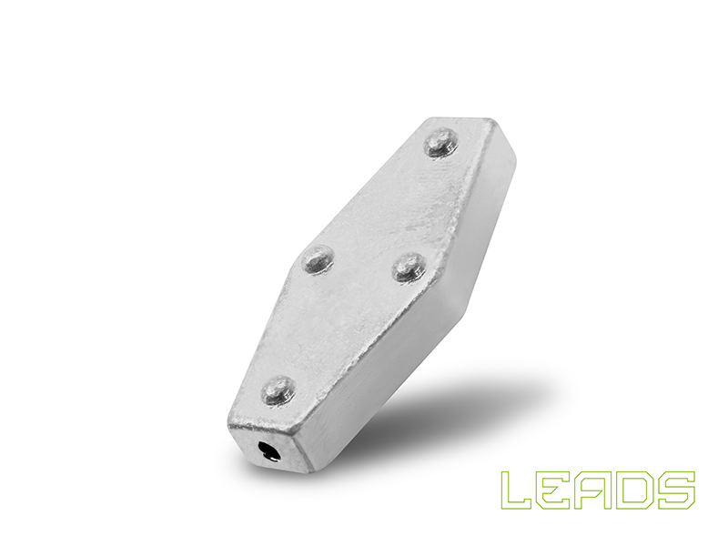 Delphin LEADS Šesťhran s otvorom / 5ks 1 Delphin LEADS Šesťhran s otvorom / 5ks