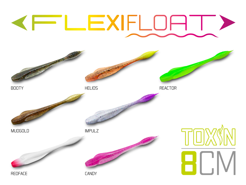 Umelá nástraha Delphin TOXIN Uvs / 8ks 1 Umelá nástraha Delphin TOXIN Uvs / 8ks