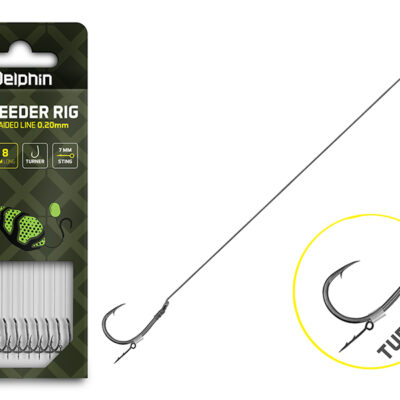 Feedrový nadväzec Delphin Braided Sting / 10ks