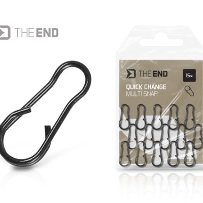 Rýchlovýmenný klip Delphin TheEND Multi Snap / 15ks