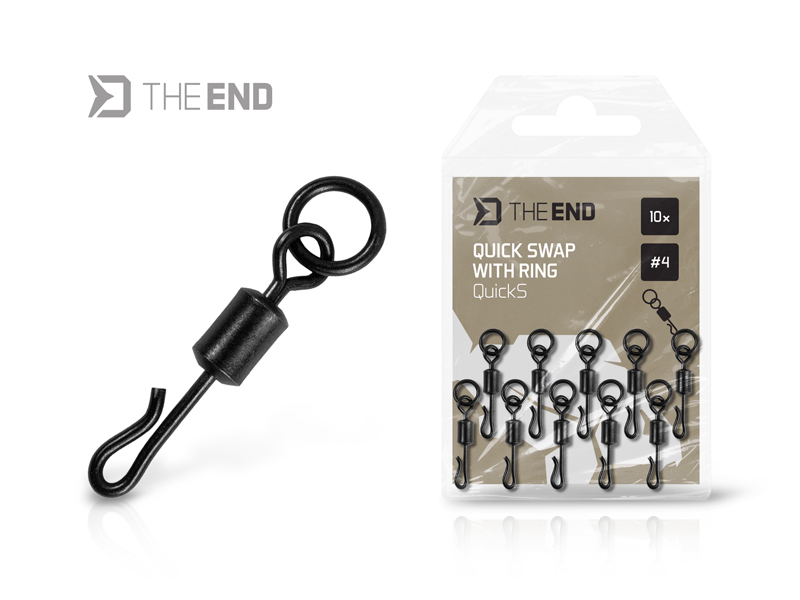 Rýchloup. obratlík s krúžkom Delphin TheEND QuickS / 10ks 1 Rýchloup. obratlík s krúžkom Delphin TheEND QuickS / 10ks