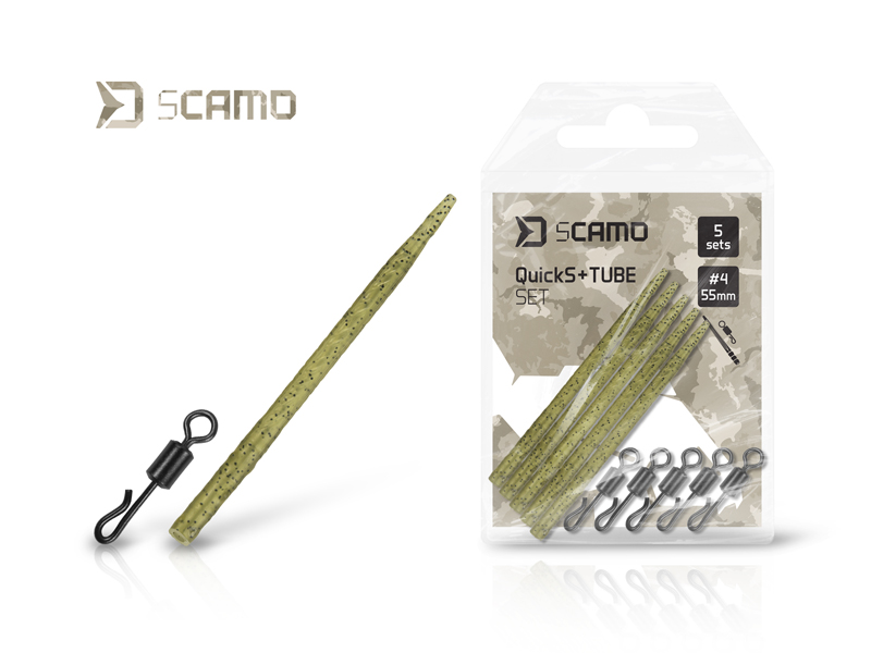 Set Delphin sCAMO QuickS + Tube / 5 setov 1 Set Delphin sCAMO QuickS + Tube / 5 setov