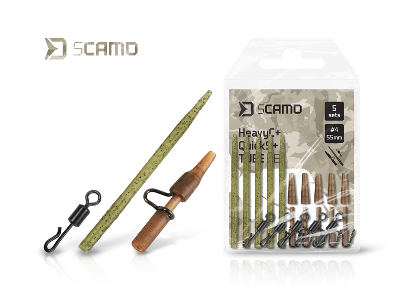 Set Delphin sCAMO HeavyC + QuickS + Tube / 5 setov 1 Set Delphin sCAMO HeavyC + QuickS + Tube / 5 setov