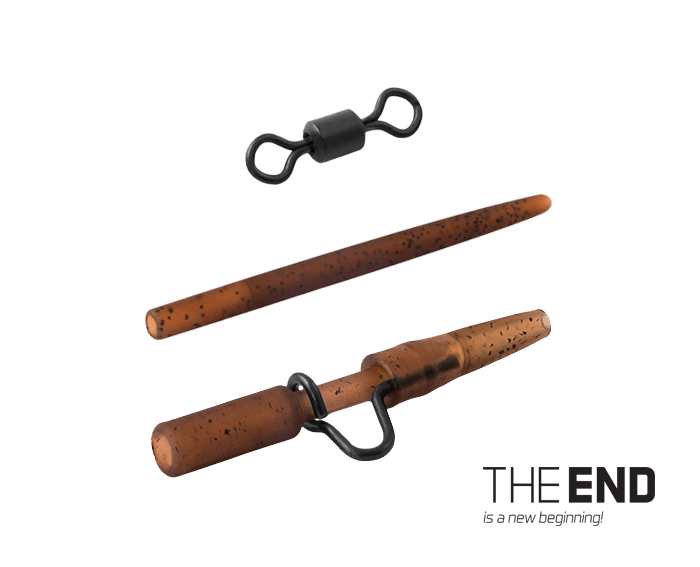 Montáž THE END na olovo heavy-swivel / 5ks 1 Montáž THE END na olovo heavy-swivel / 5ks