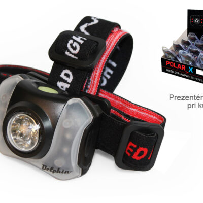 Čelová lampa Delphin POLAR_X