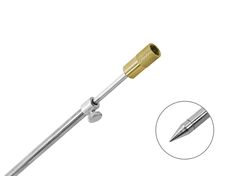 Rázsoška Delphin oceľová so závitom 1 Rázsoška Delphin oceľová so závitom